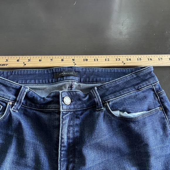 Ann Taylor Jeans Womens 12T Skinny Curvy Fit - Picture 5 of 7